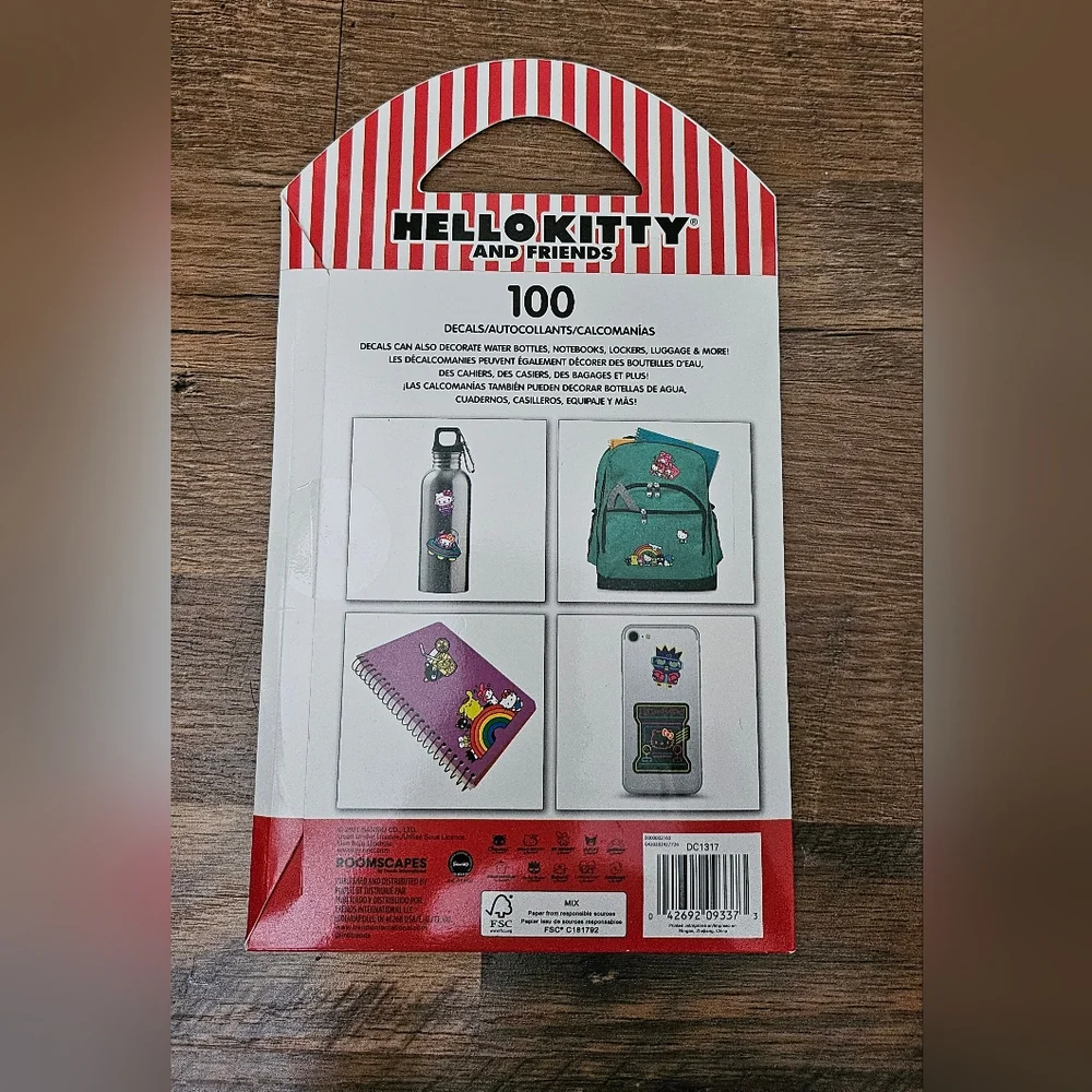 Hello Kitty Roomscapes Decal Variety Pack - Picture 3 of 3